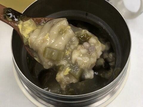 しめじたっぷり卵スープオートミール約150kcal